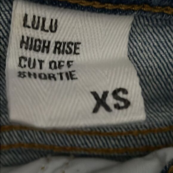 Eunina Denim Jeans Short Size XS - Picture 4 of 6